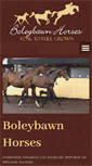 Mobile Screenshot of boleybawnhorses.com